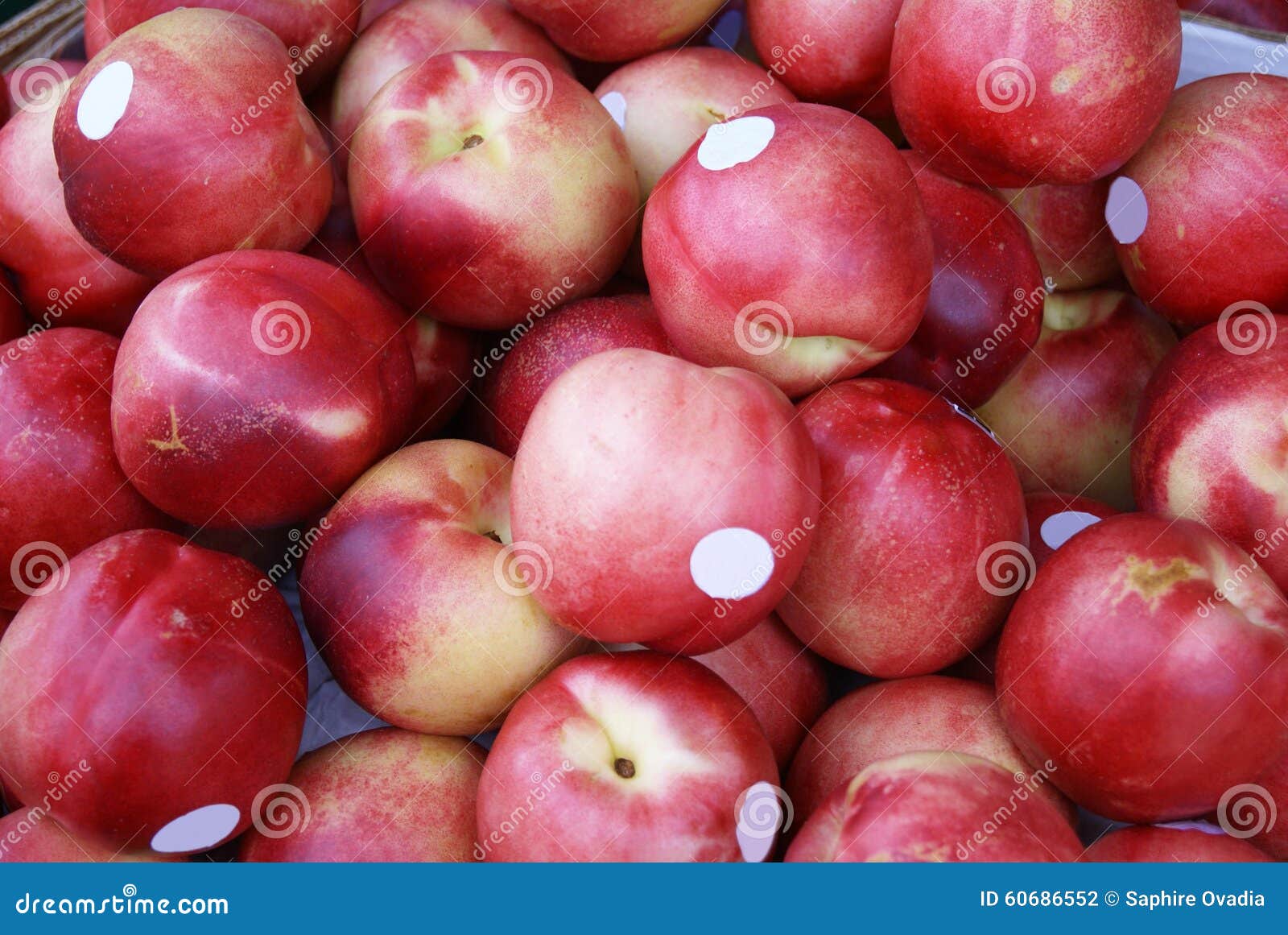 Nectarines stock photo. Image of healthy, market, food 60686552