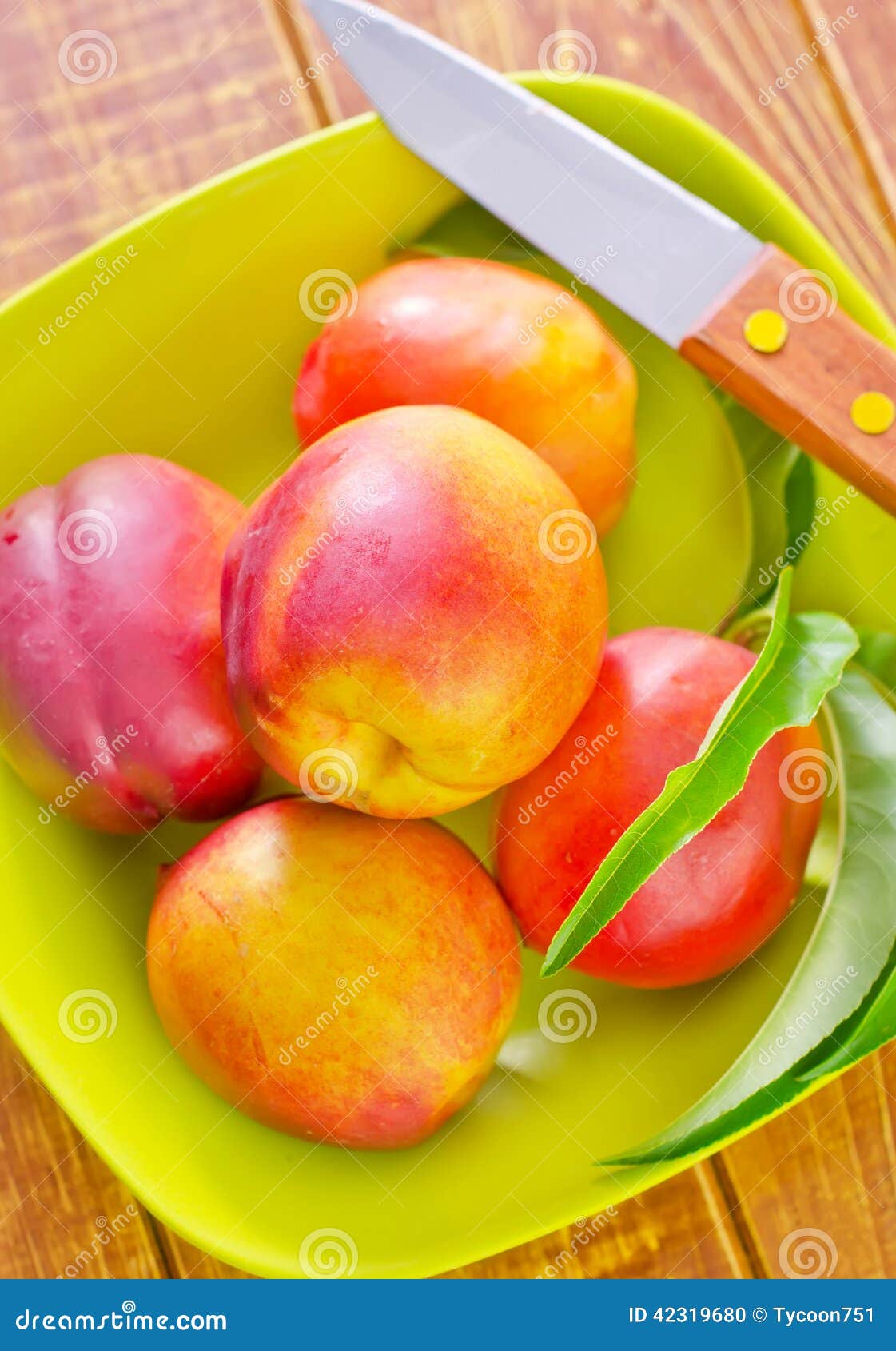 Nectarines stock photo. Image of agriculture, fruit, diet 42319680