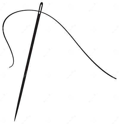 Needle stock vector. Illustration of blue, needlework - 27420838