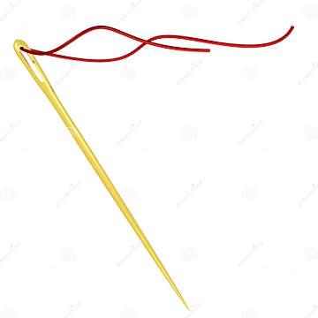 Needle stock illustration. Illustration of isolated, sewing - 7837184