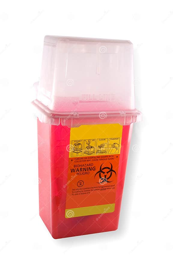 Needle Disposal stock photo. Image of syringes, safety 4989704