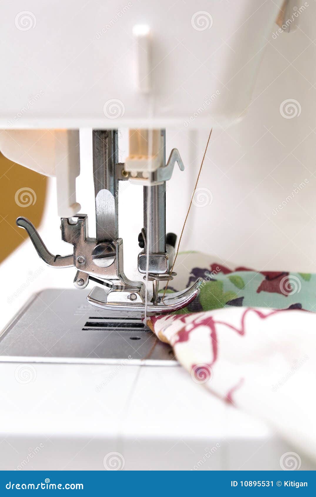 Needle of Sewing Machine stock image. Image of metal 10895531