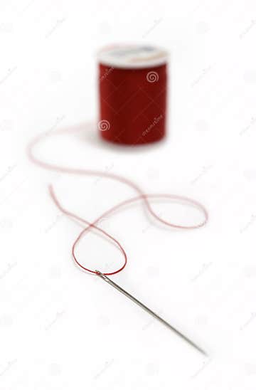 Needle and Thread. stock image. Image of thread, spool - 1805195