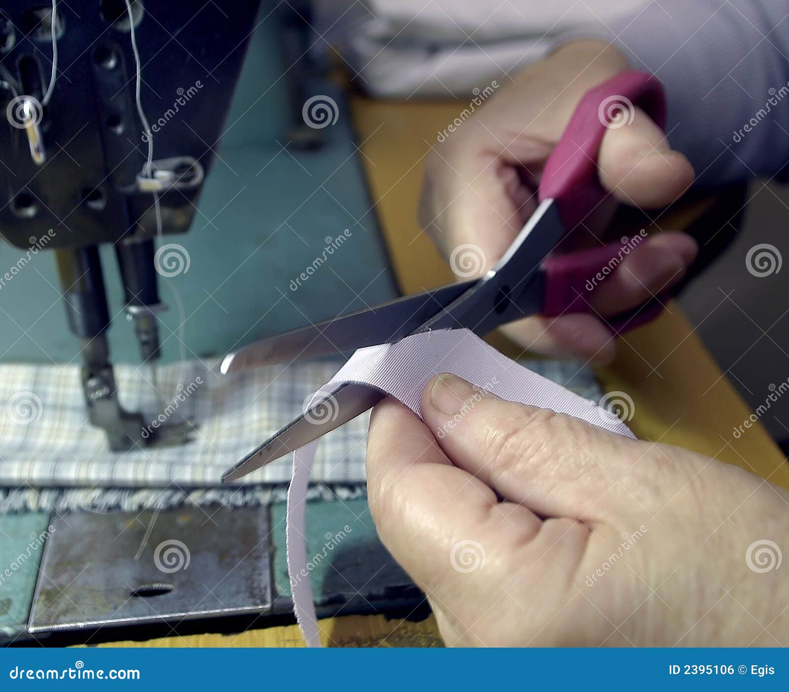 Needlecraft stock photo. Image of scissors, craft, industry 2395106