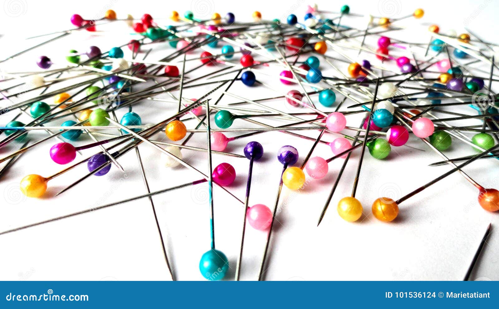 Needles for Tailors. Tools for Sewing. Tailoring Needles Stock Photo