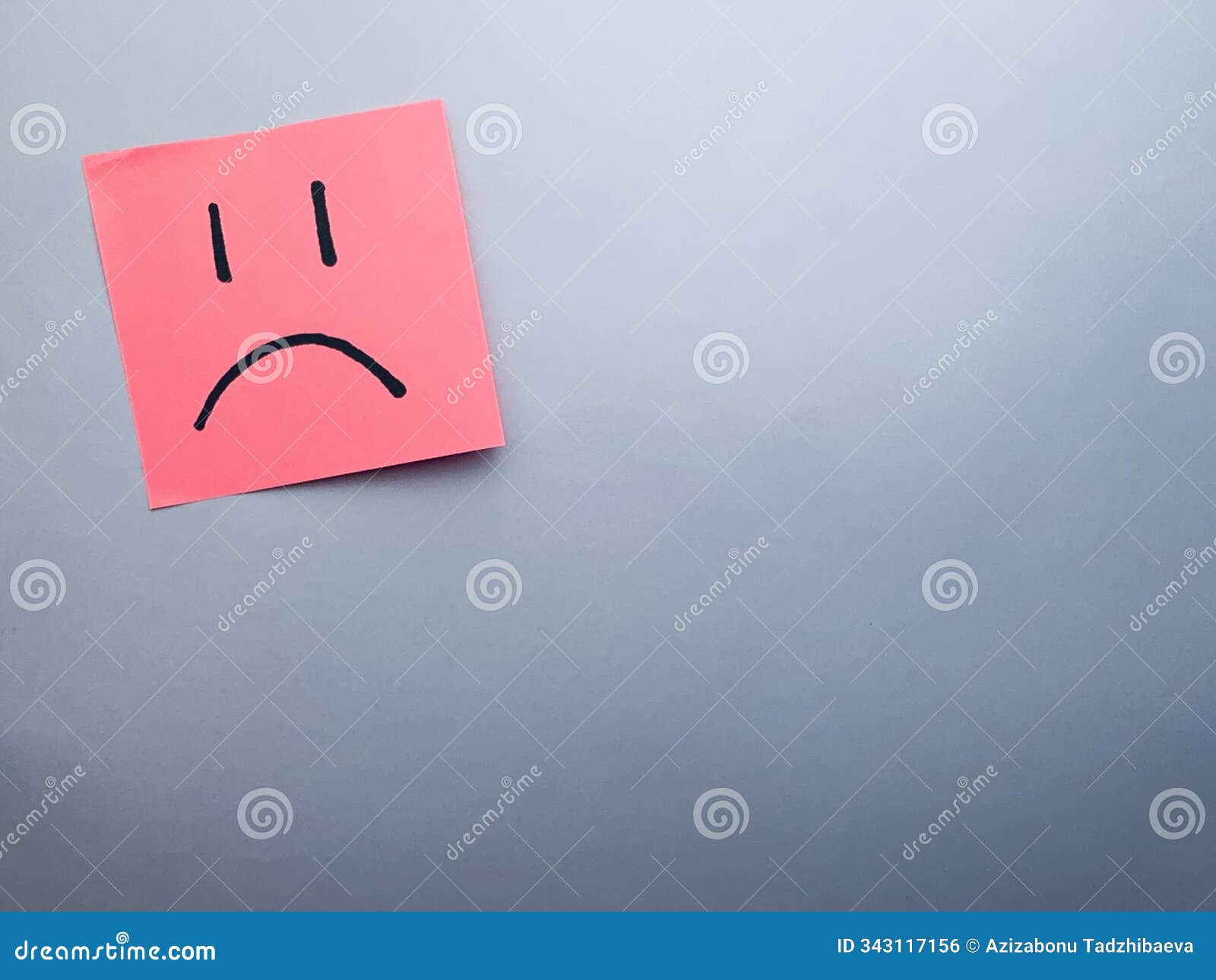 negative feedback. the client's opinion.