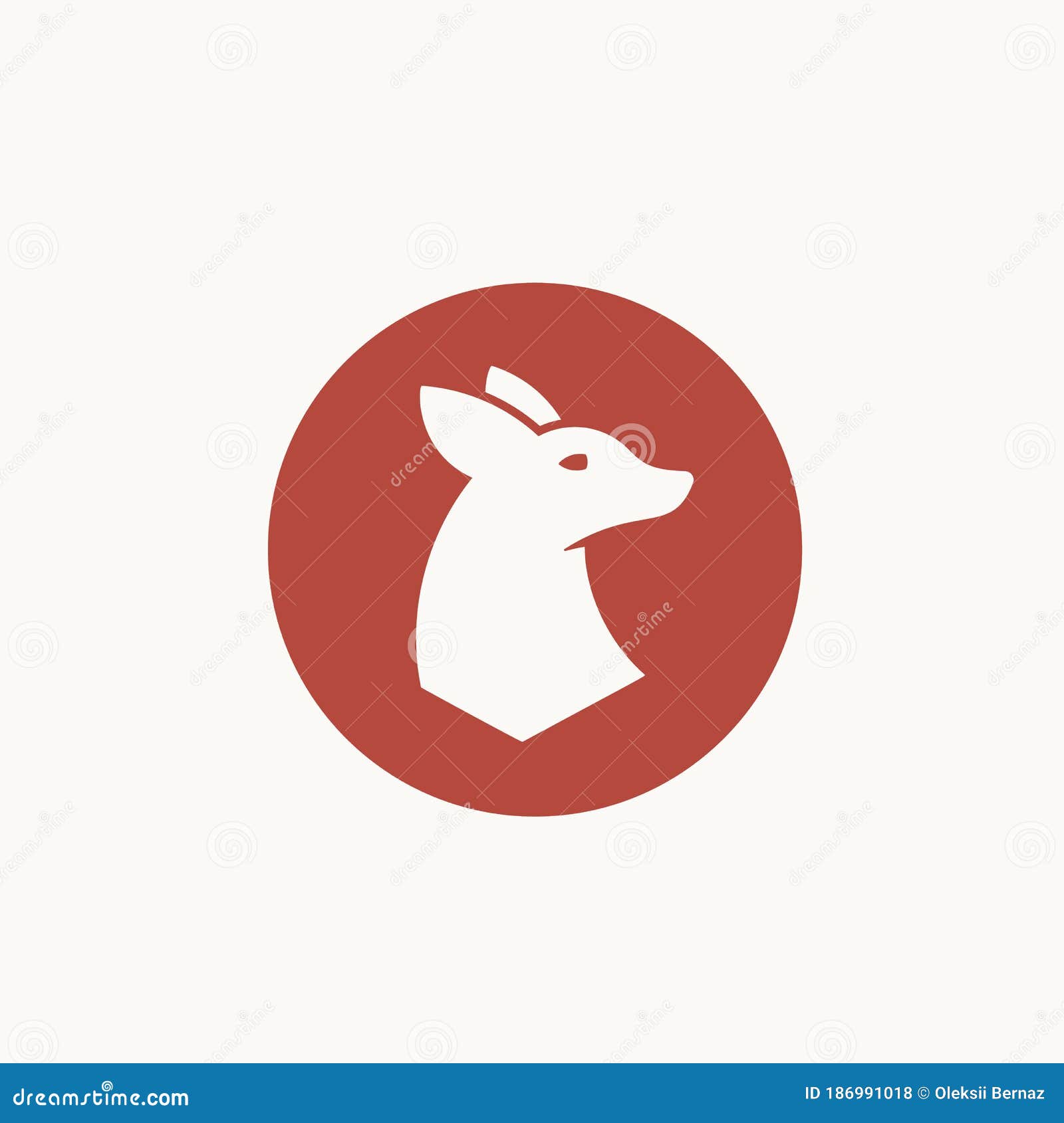 Premium Vector  Simple unique deer fawn logo design