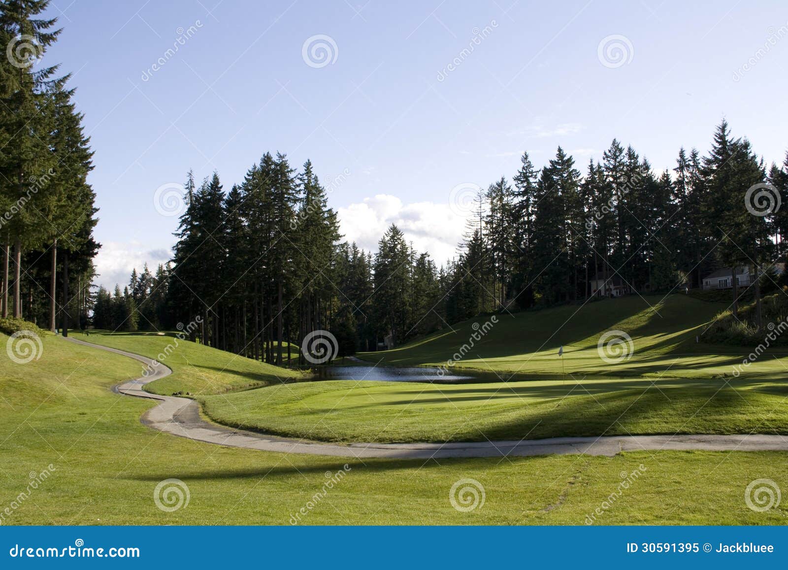Neighborhood golf course stock image. Image of neighborhood 30591395