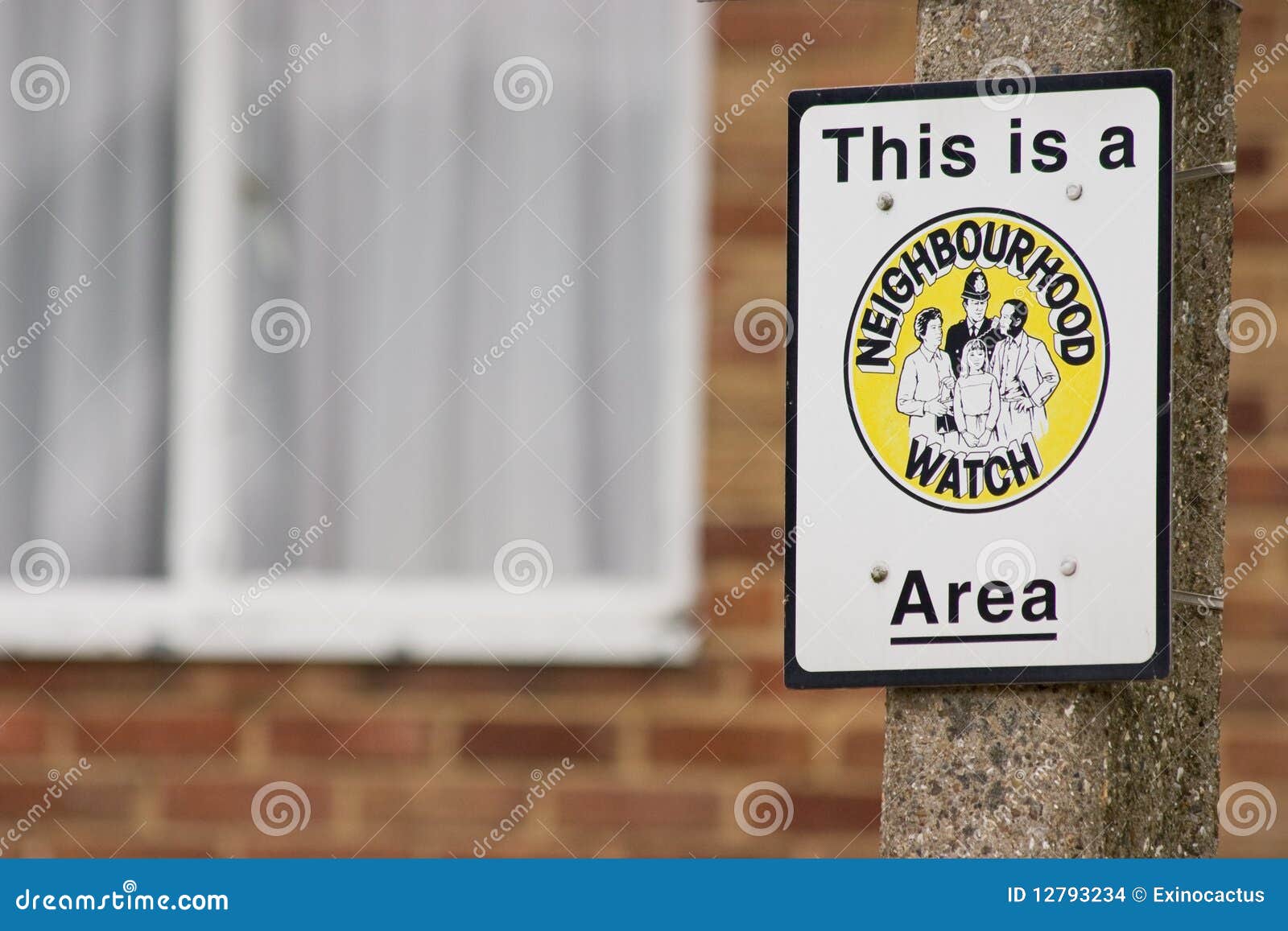 neighbourhood watch area sign