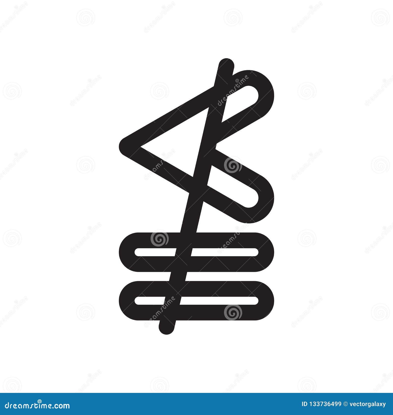 neither less or exactly equal  icon  sign and   on white background, neither less or exactly equal
