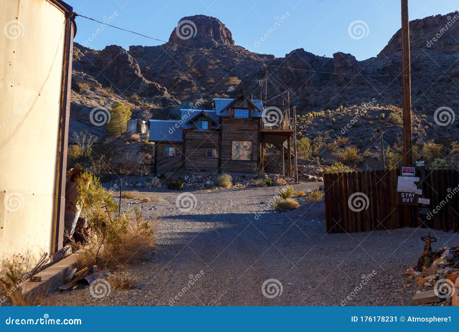 Nelson Ghost Town, Nevada, USA 4 October, 2019 Nelson Ghost Town