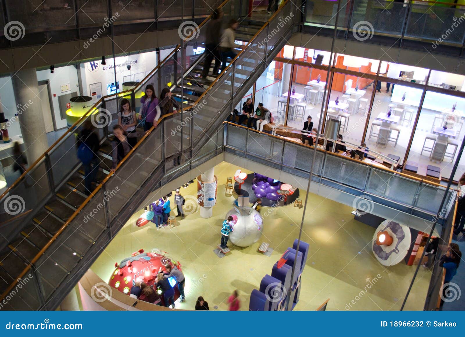 NEMO Science Center in Amsterdam, Holland Editorial Photography