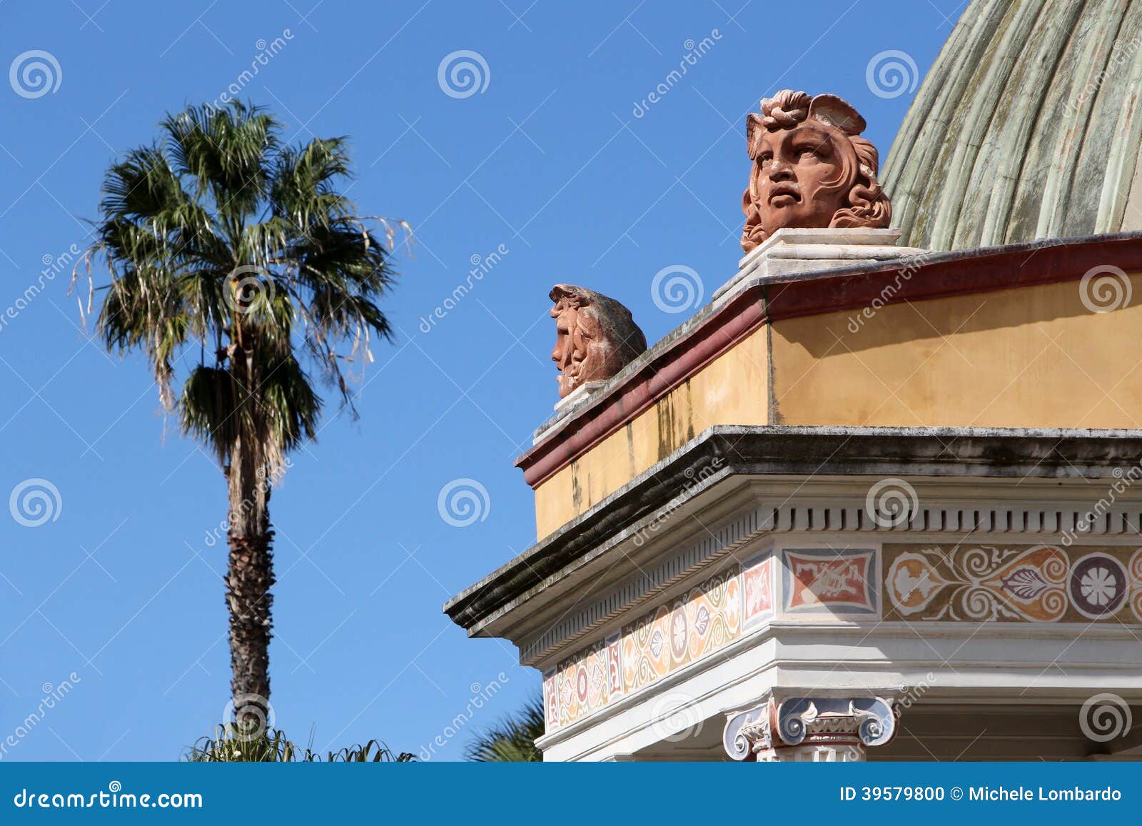 neoclassic building, palermo