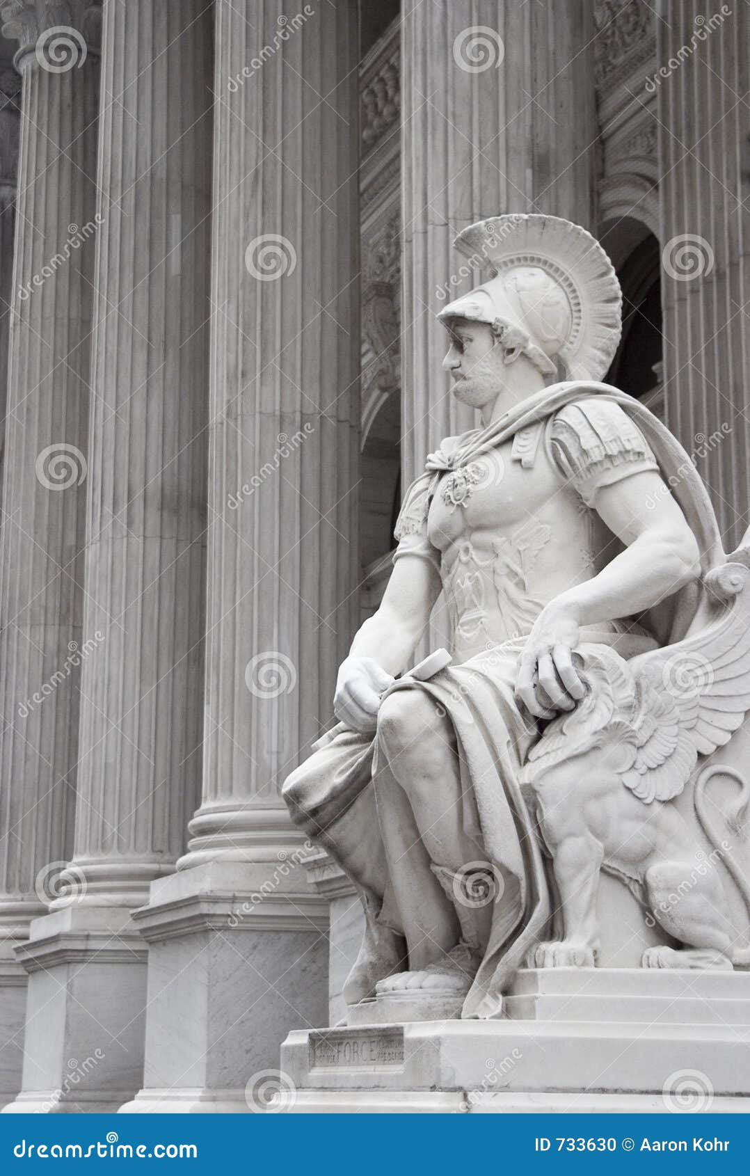 neoclassical statue