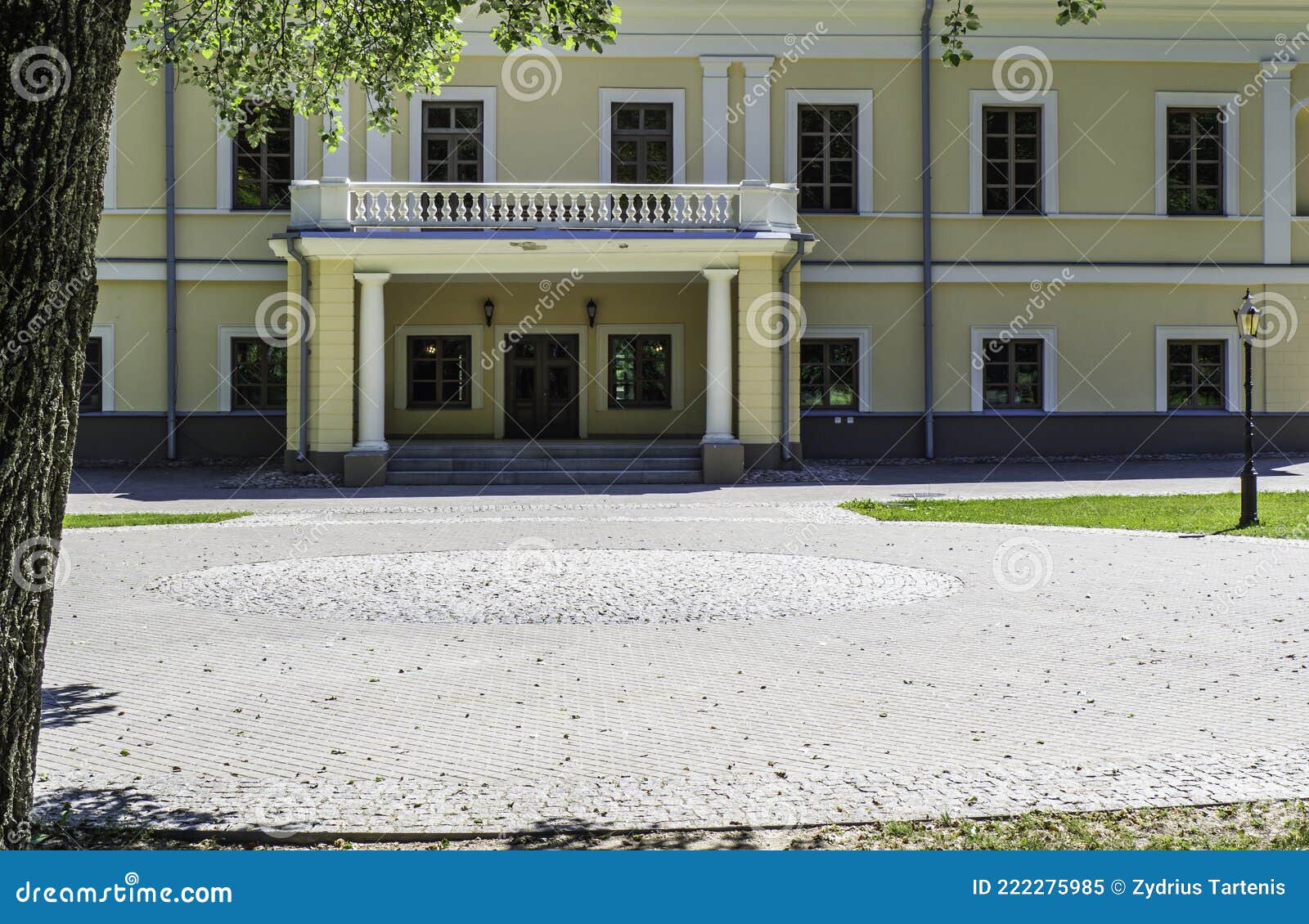neoclassical style features and certain traits of the manor of jasiunai, lithuania