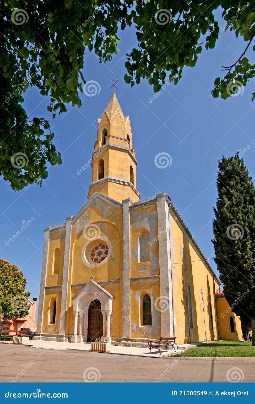 neogothic church of john the evangelist in valtura