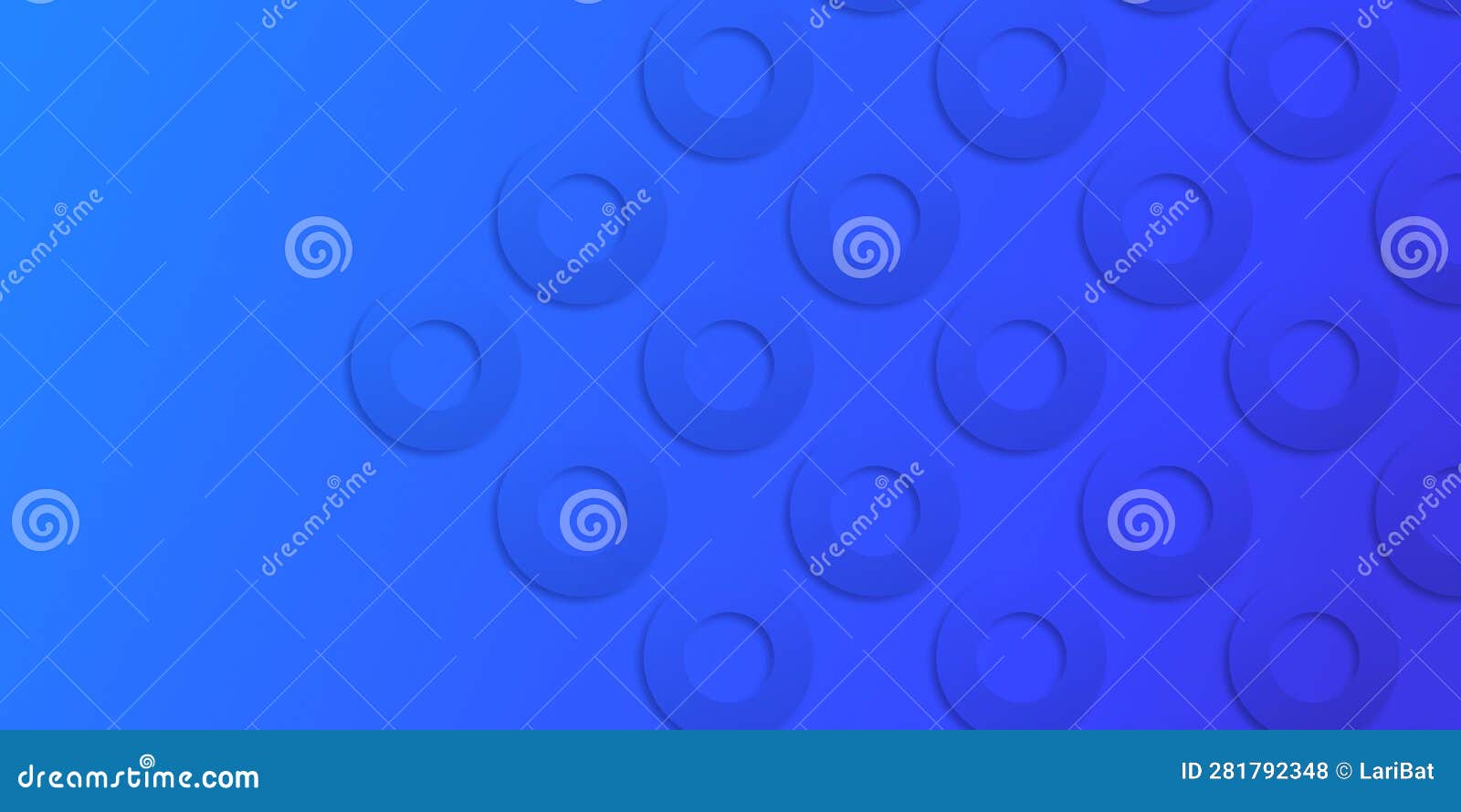 neomorph blue circles background with concave circles for cover , banners, presentations, ui .