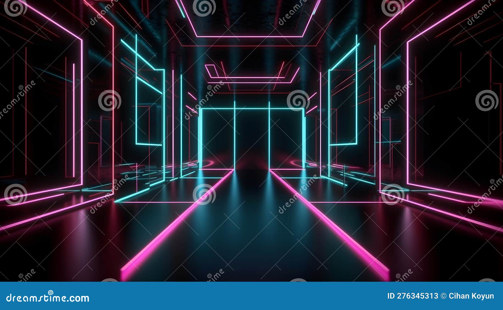 Neon Background Wallpaper, Futuristic Glowing Lights, Cool Backgrounds ...