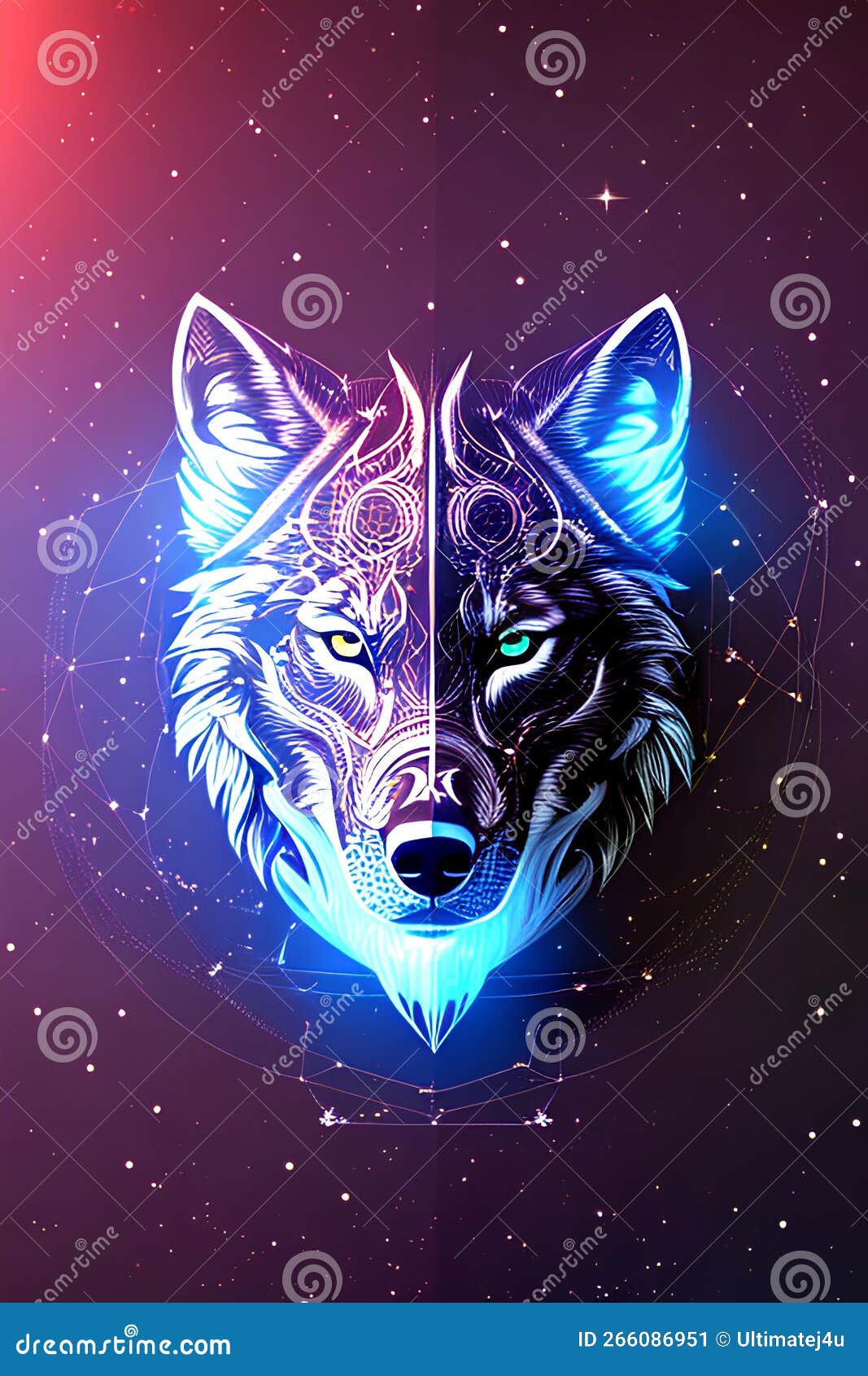 101 Wolf Neon Stock Photos - Free & Royalty-Free Stock Photos from  Dreamstime