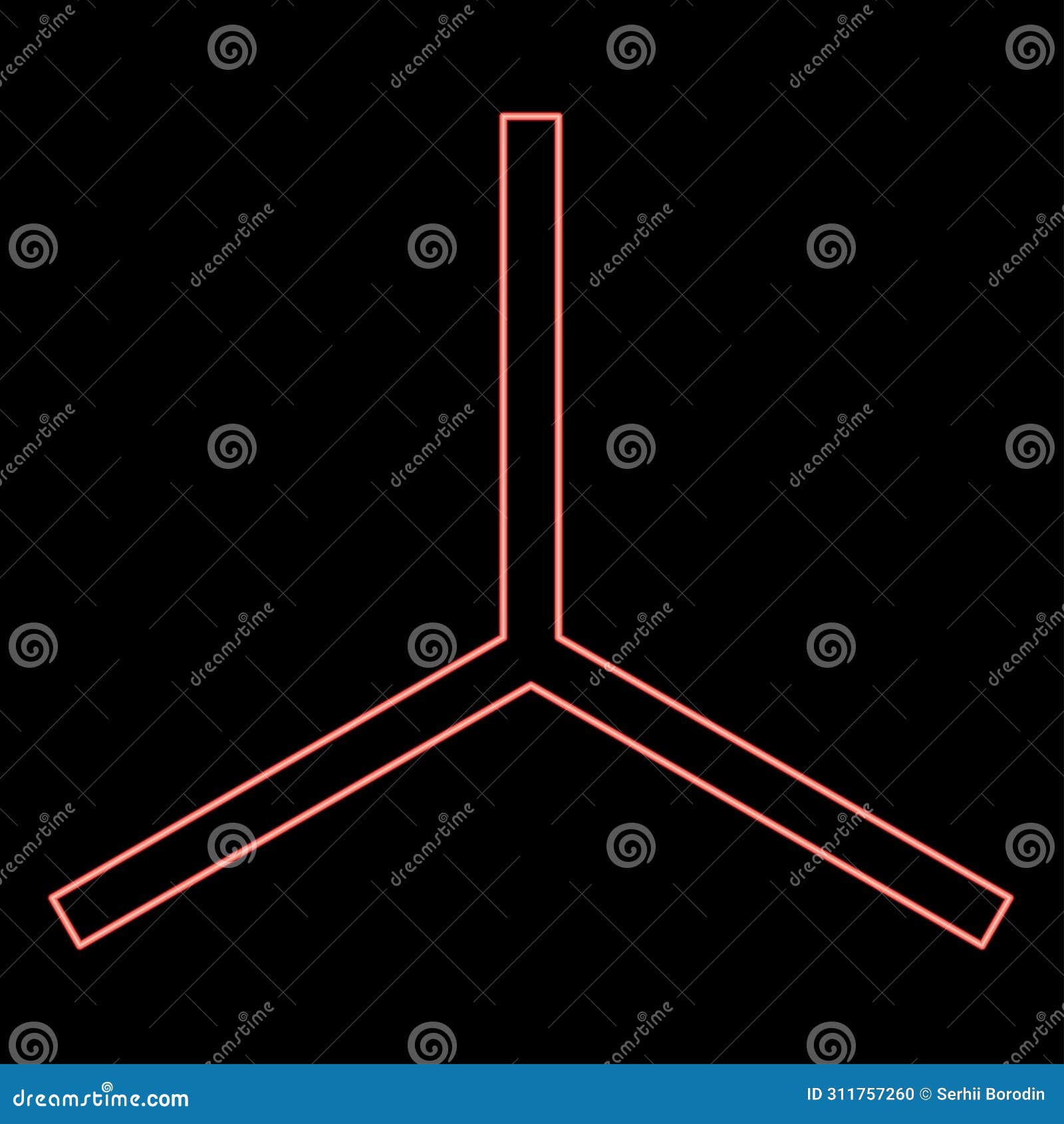 neon 3d axis coordinate system measurement modeling space xyz tridimensional red color   image flat style