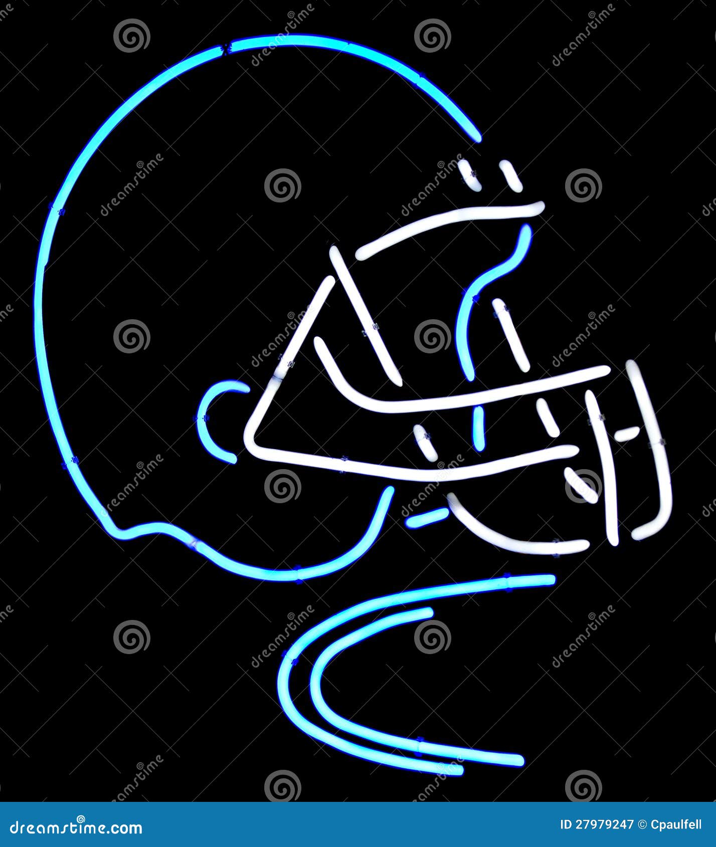 Neon football helmet stock image. Image of helmet, background 27979247