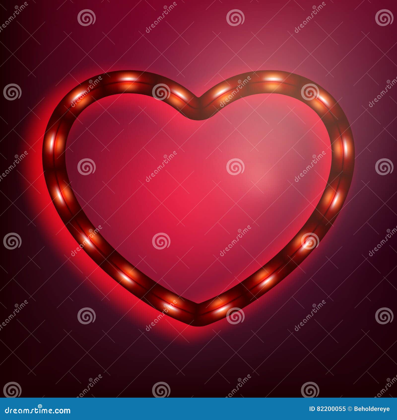 glowing heart clipart pictures