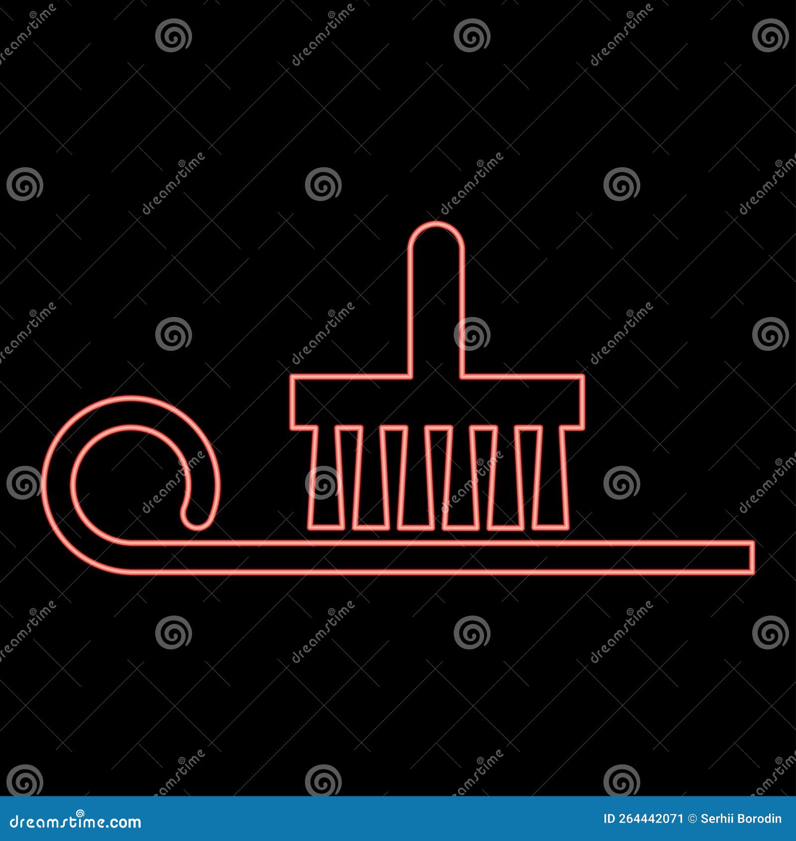 Neon Glue Applied To Wallpaper Designation on Wallpaper Symbol Icon