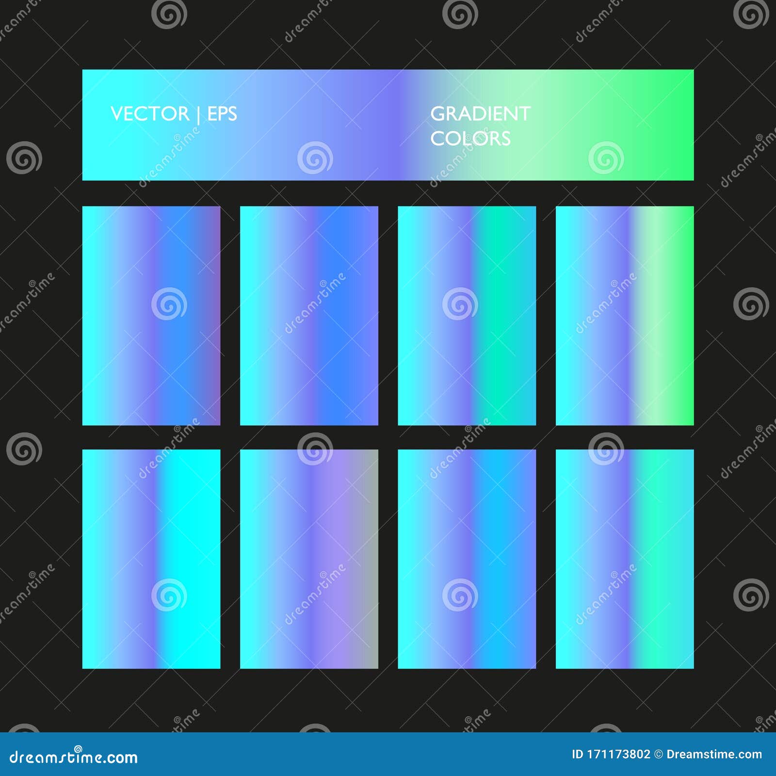 Neon Gradient. Modern UI, GUI Screen. Eye-Catching Mobile App ...