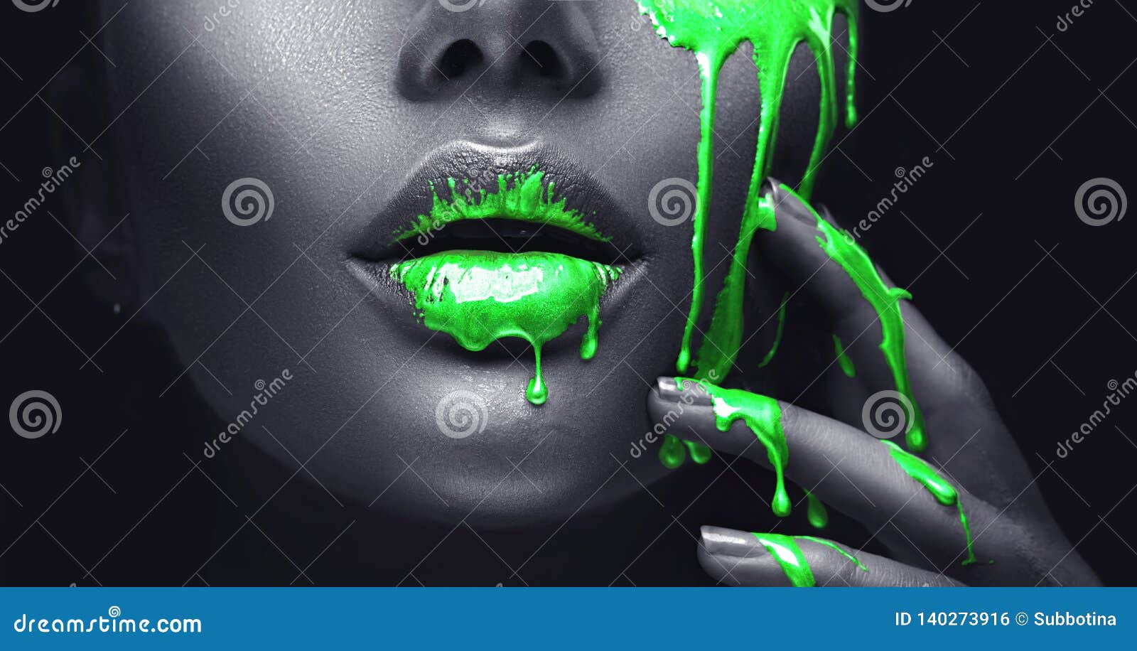 2,600+ Neon Face Paint Stock Photos, Pictures & Royalty-Free
