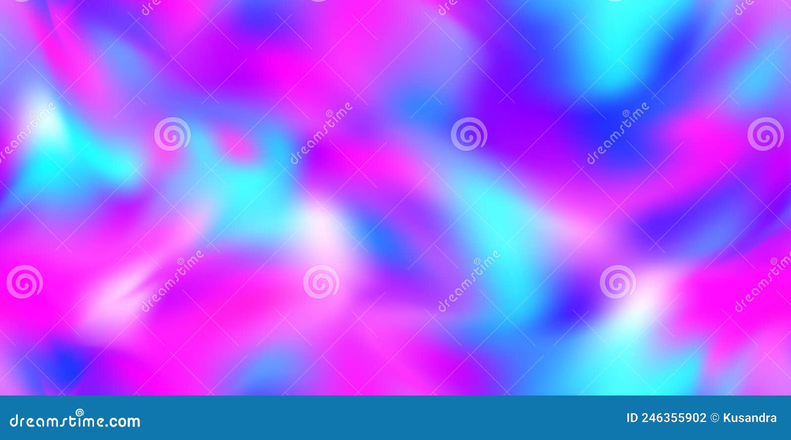 neon holo abstract seamless pattern. iridescent rainbow holographic backdrop
