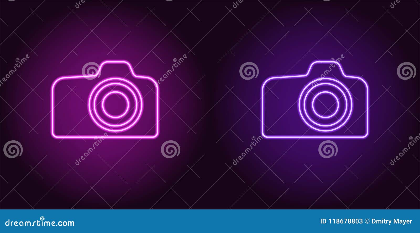 neon icon purple camera violet shield porpora della icona network neonikone purpurs hats magic