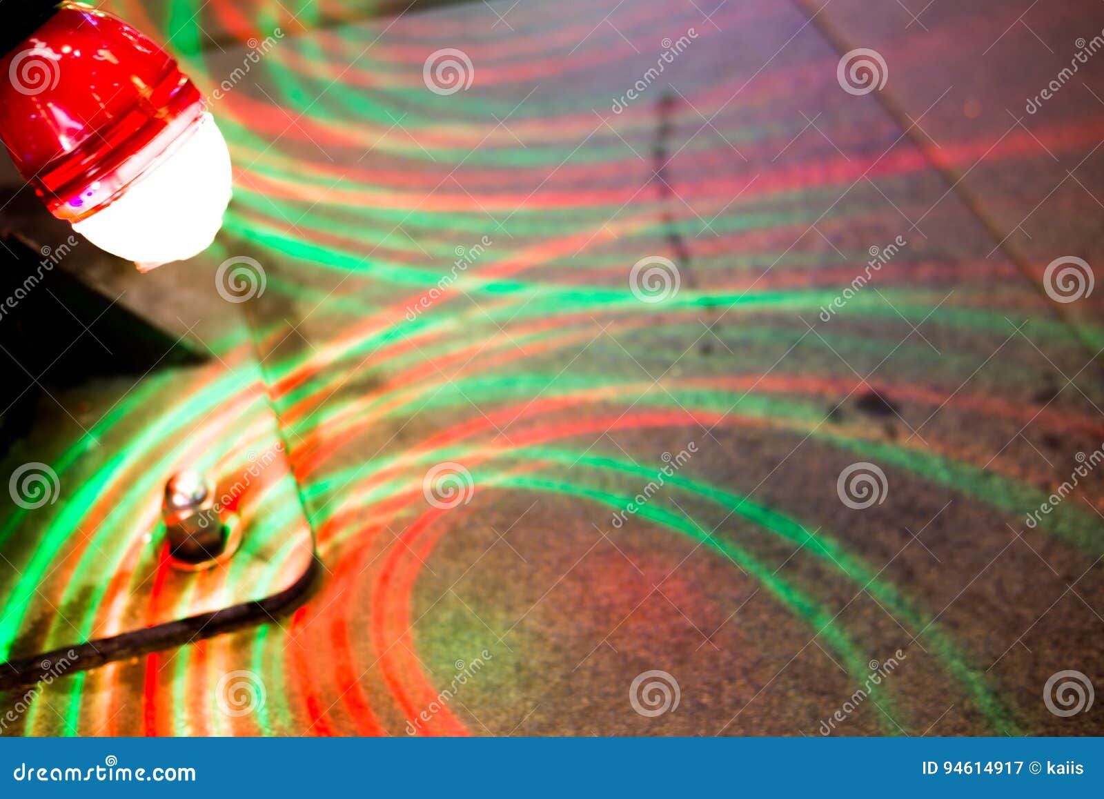 Neon like flashing stock image. Image of green, dark 94614917