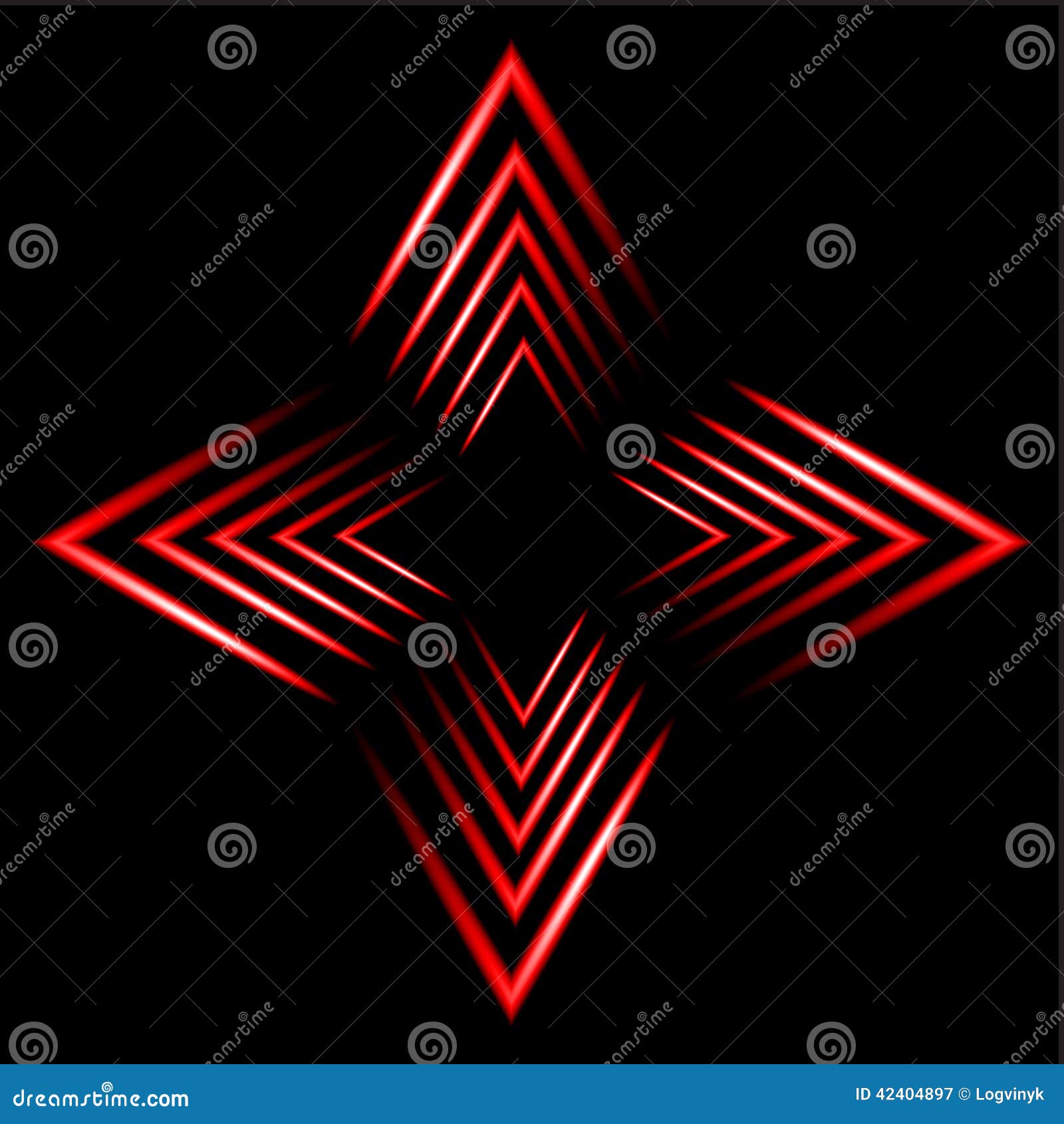 Neon vector background stock vector. Illustration of glow - 42404897