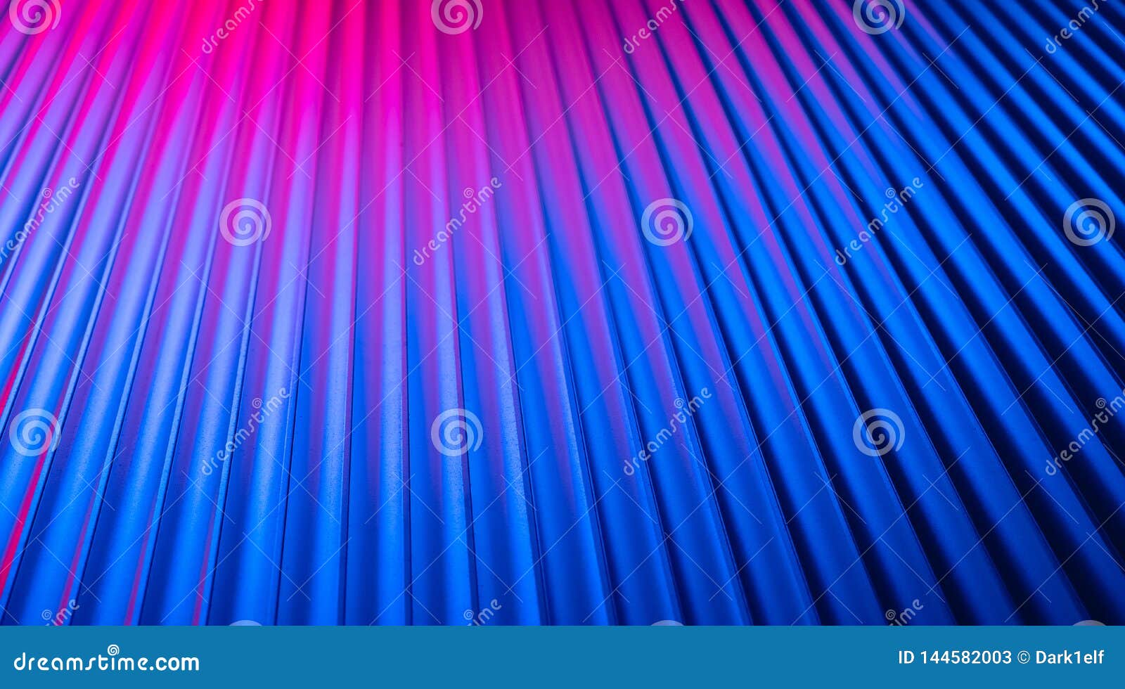 neon wall empty blank background with blue pink gradient night color light