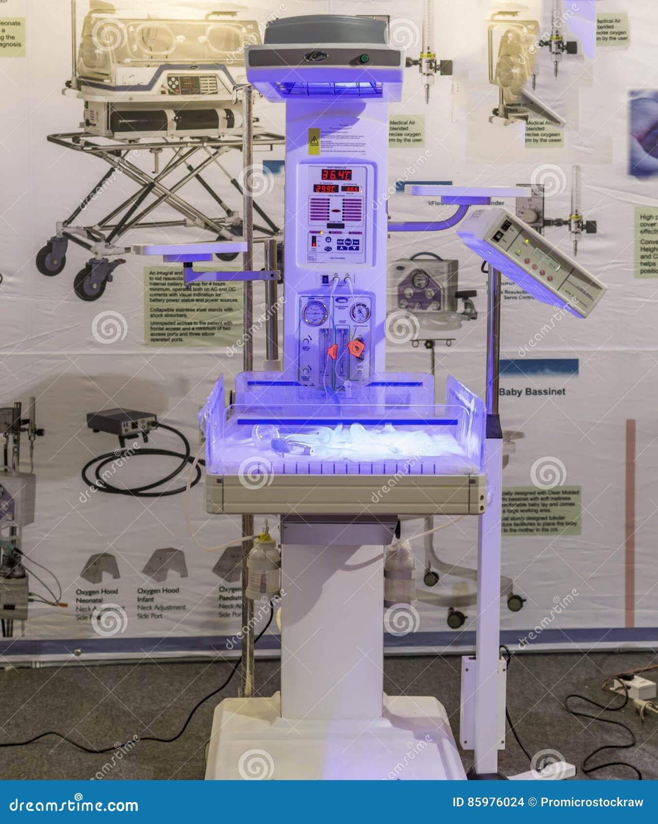 Neonatal Unit for Phototherapy Stock Photo Image of birth, medicine