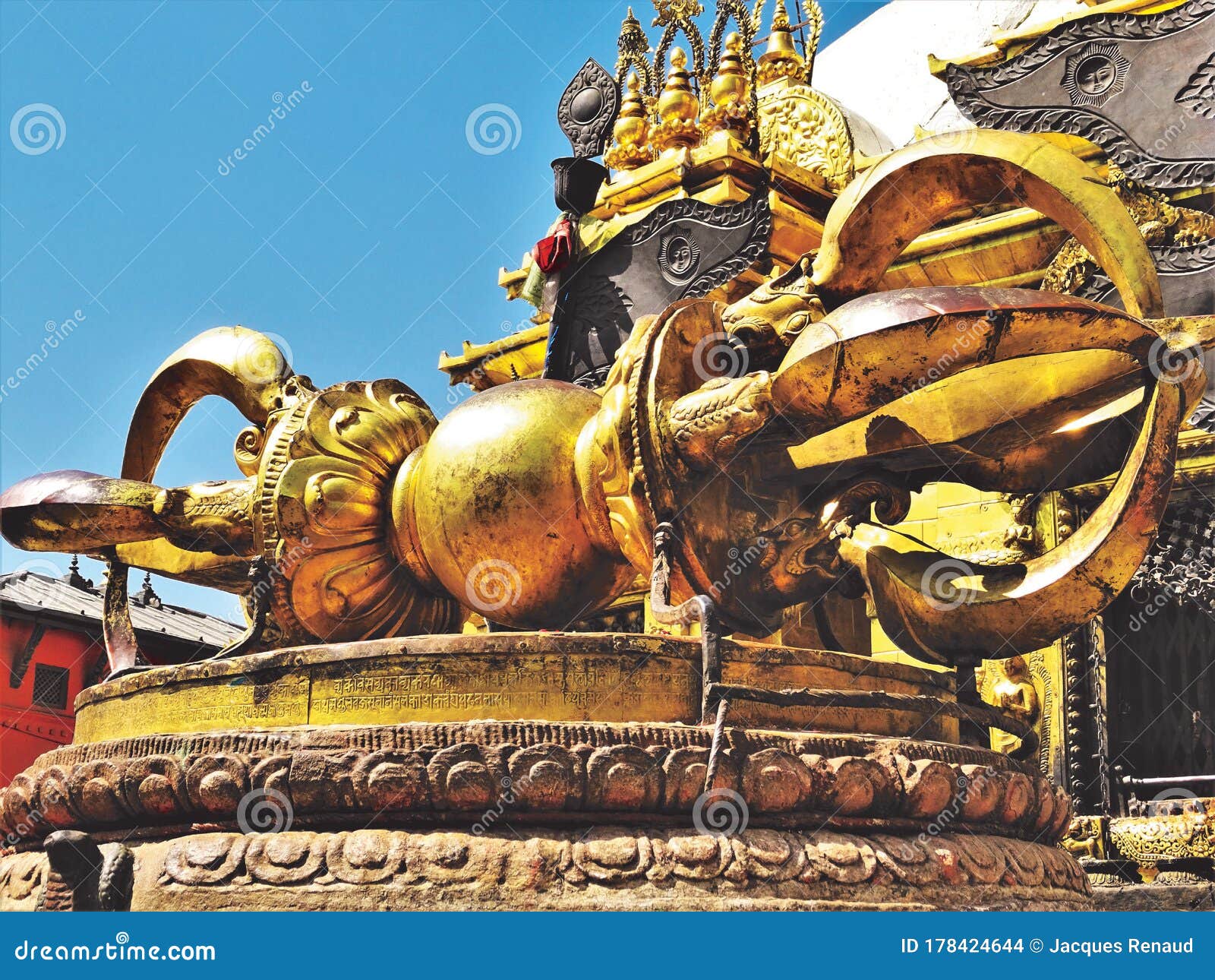 swayambunath - nepal - katmandu - dorje