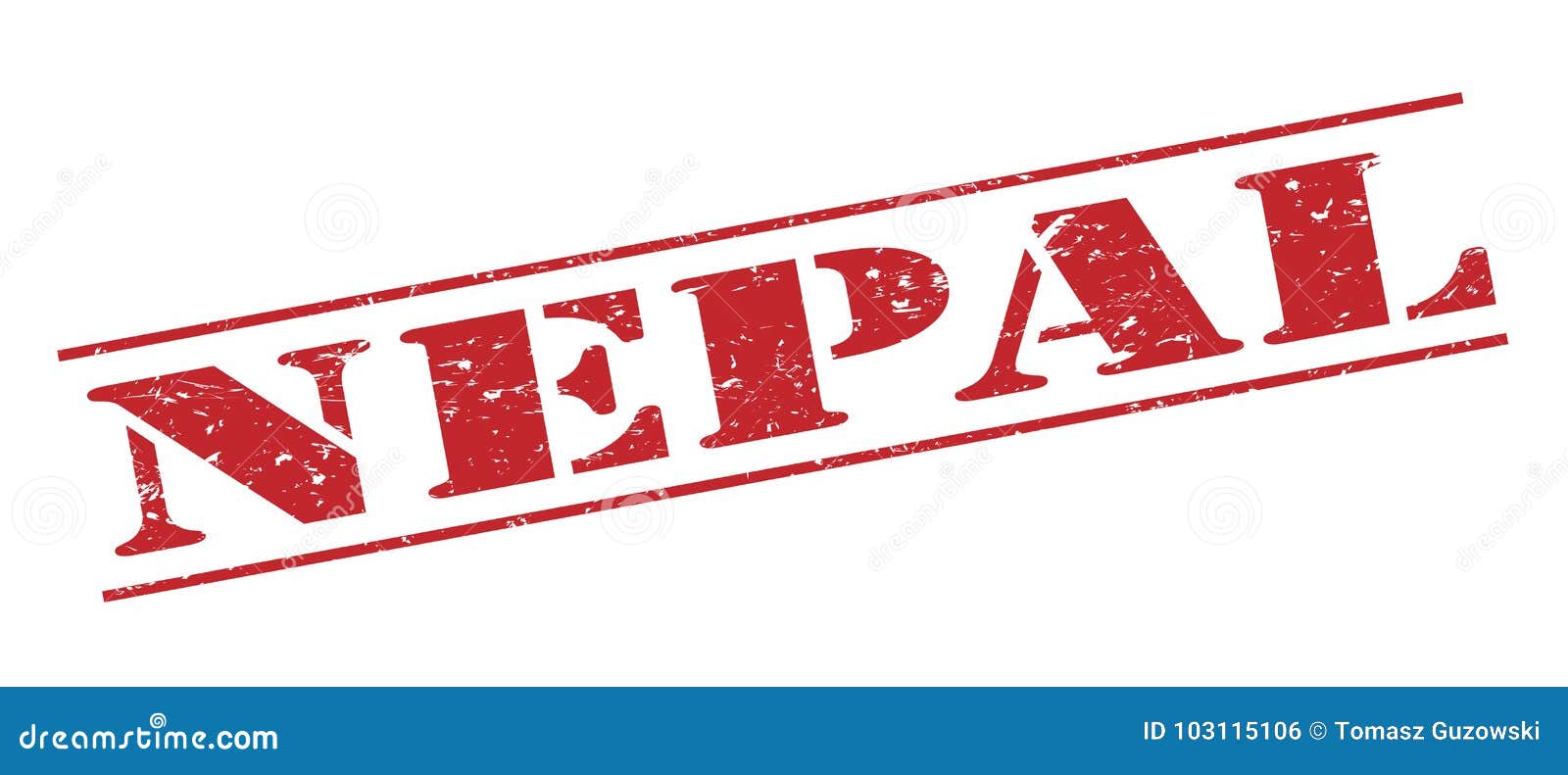 Nepal stamp stock illustration. Illustration of symbol 103115106