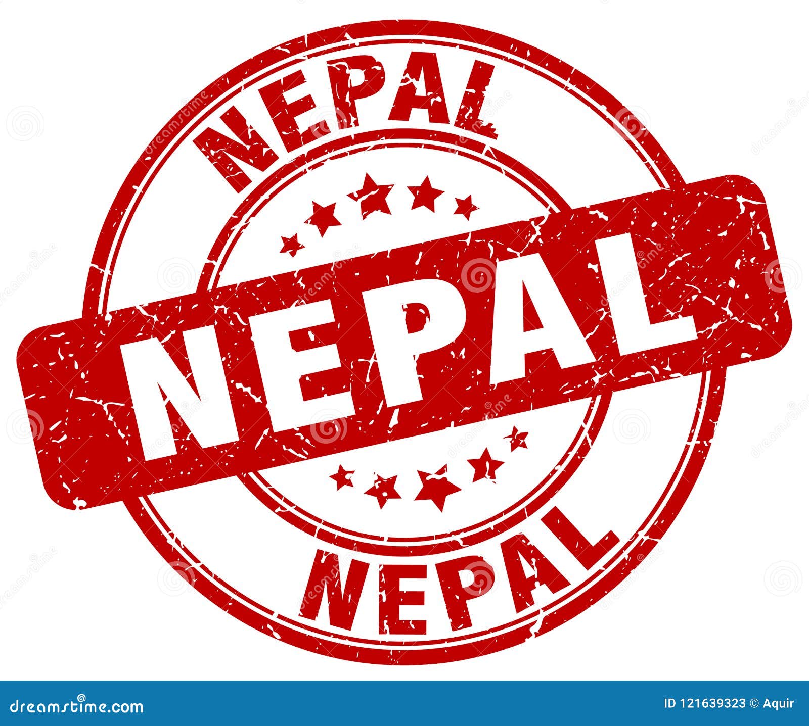 Nepal stamp stock vector. Illustration of destination 121639323