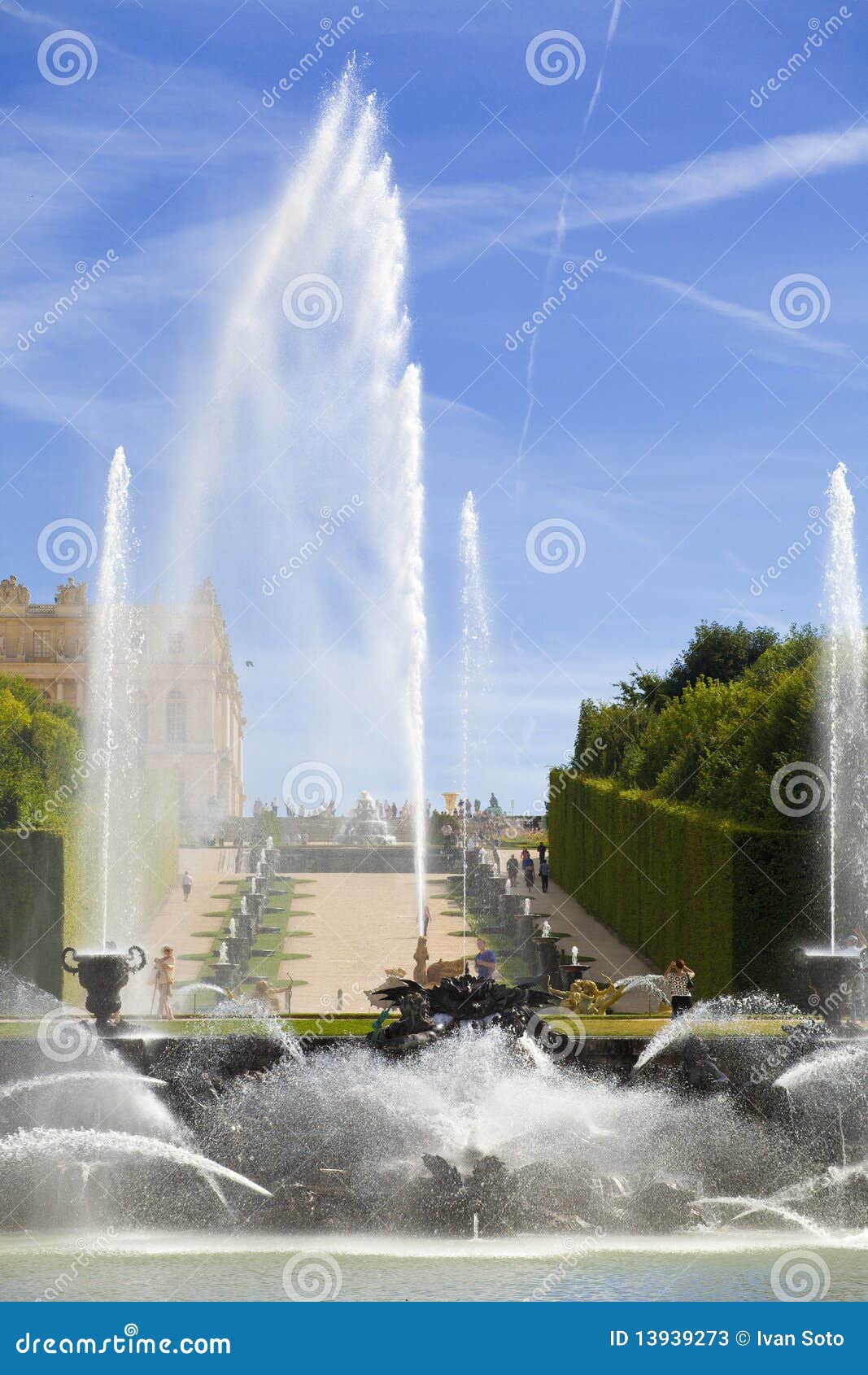 The Neptune Fountain of Versailles Stock Image Image of versailles