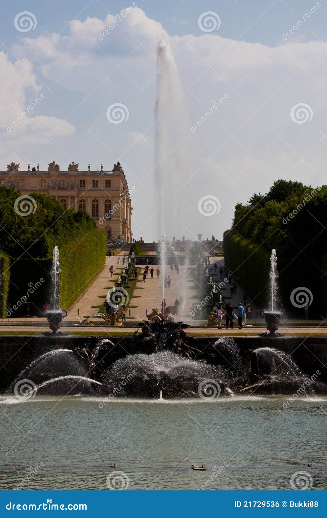 Neptune Fountain, Versailles Stock Photo Image of france, ocean 21729536