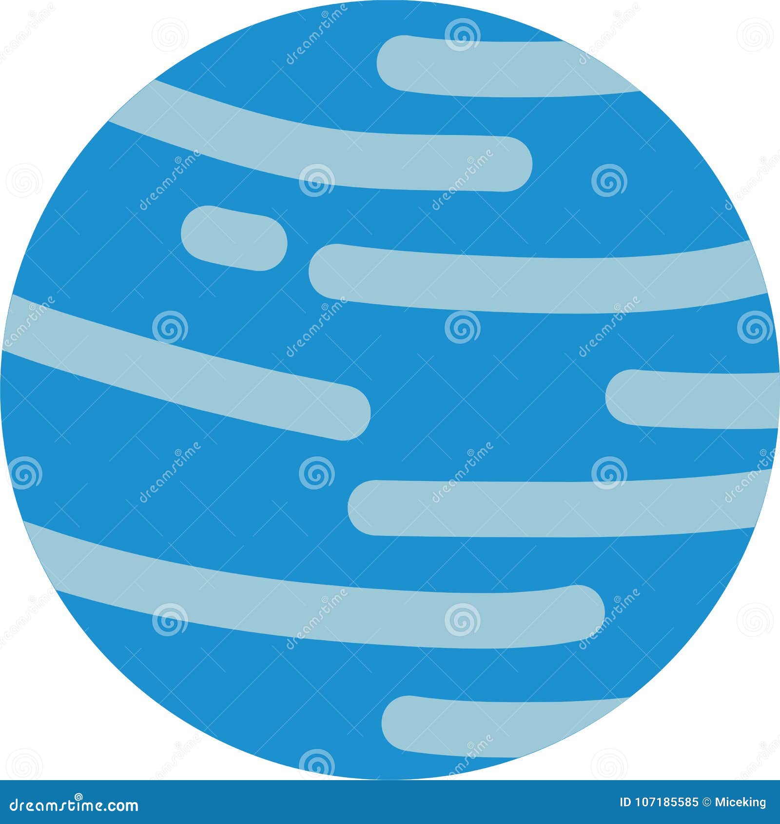 Neptune plane symbol stock vector. Illustration of isolated 107185585