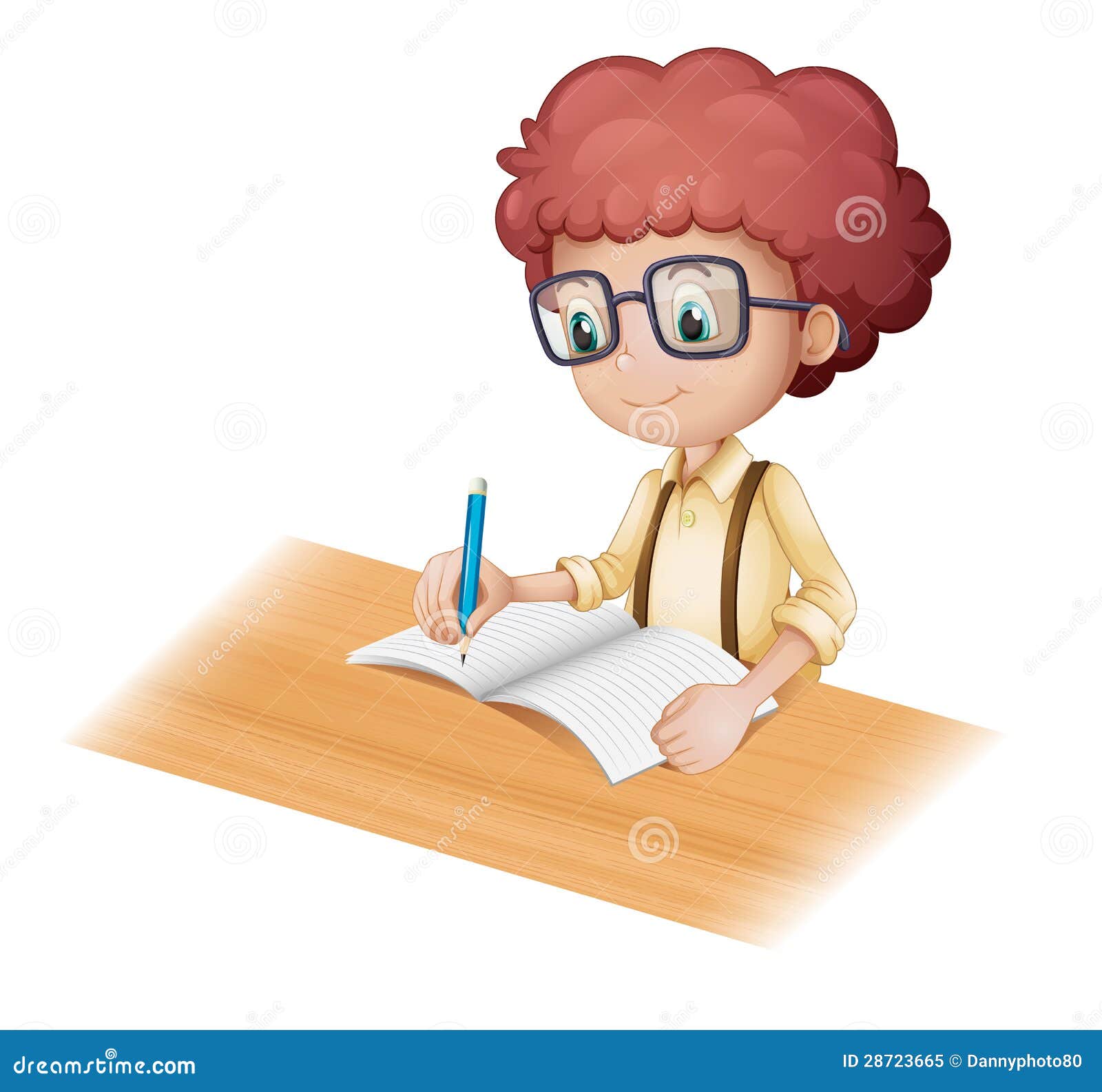 clip art boy and girl writing - photo #24