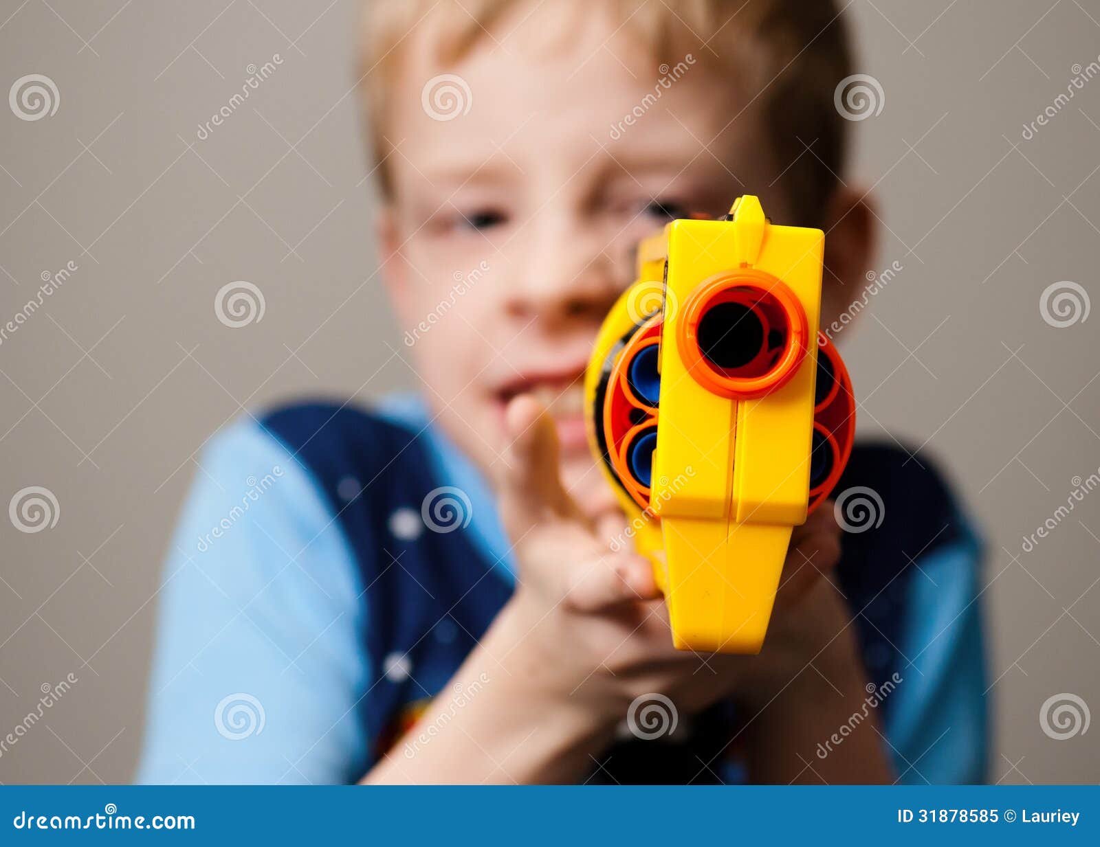 Nerf gun child stock image. Image of shooting, danger - 31878585