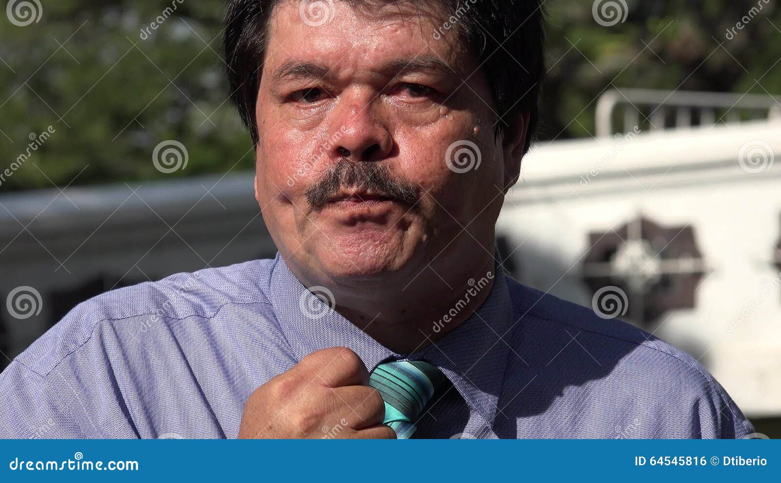 Nervous and Stressed Older Man Stock Footage Video of fear, elder