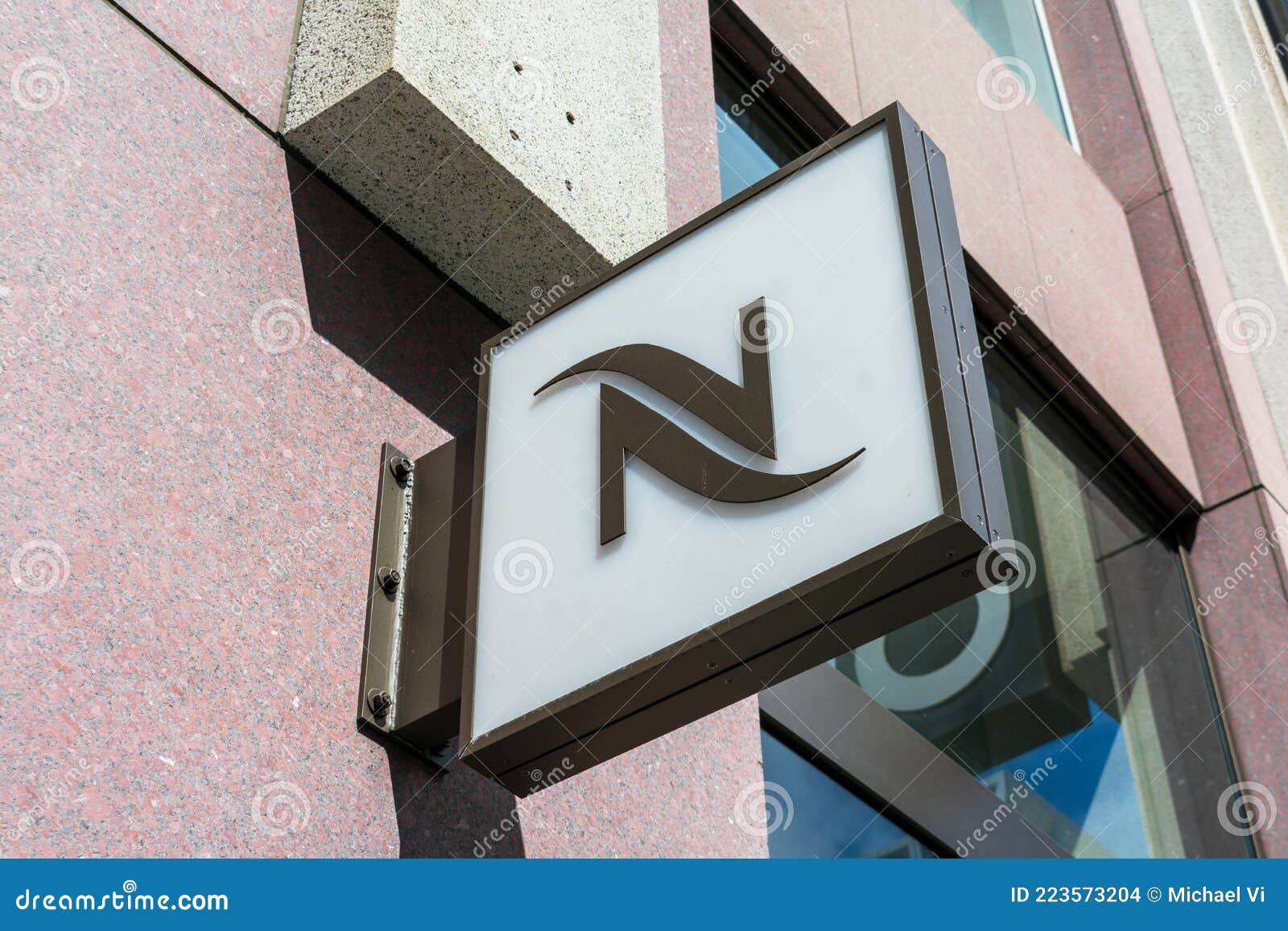 Nespresso Logo on Retail Store Facade. - San Francisco, California, USA ...