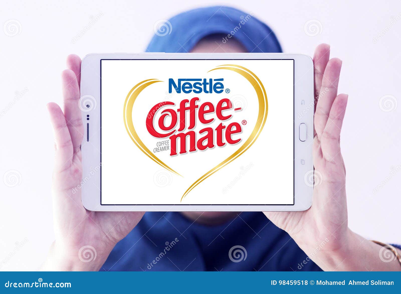 Nestle coffee mate logo editorial stock photo. Image of dunkin - 98459518