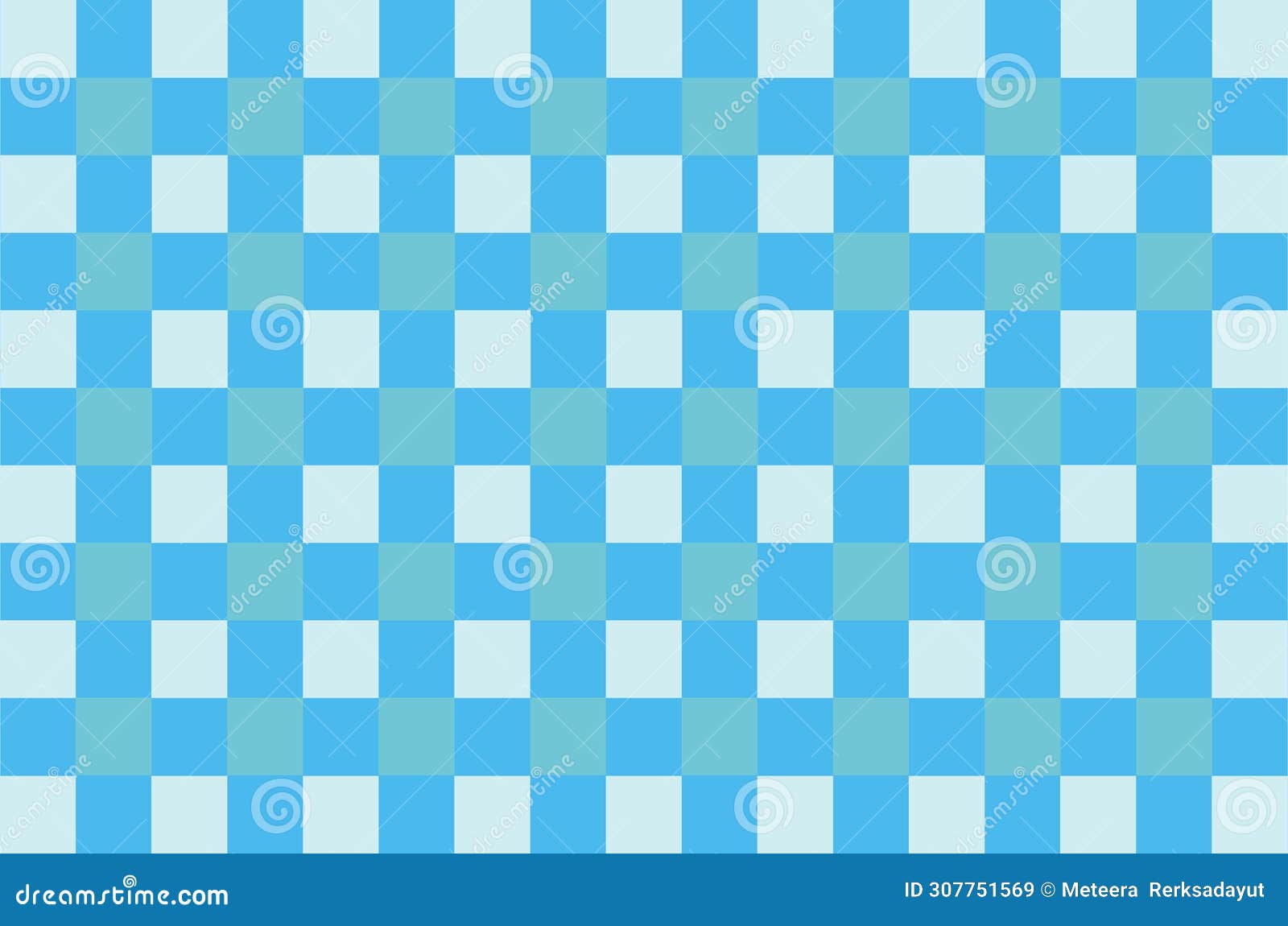 tablecloth : blue interlace pattern