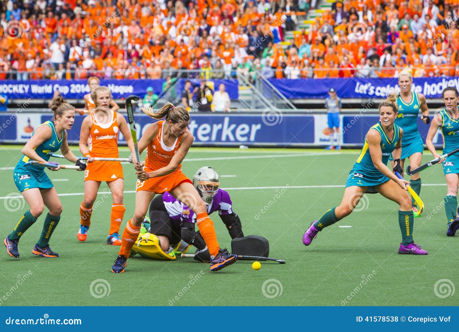 Netherlands - Australia 2-0 Editorial Stock Photo