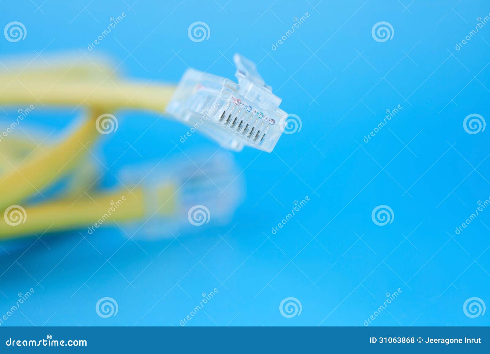 Network Cable stock photo. Image of isdn, modem, industry 31063868