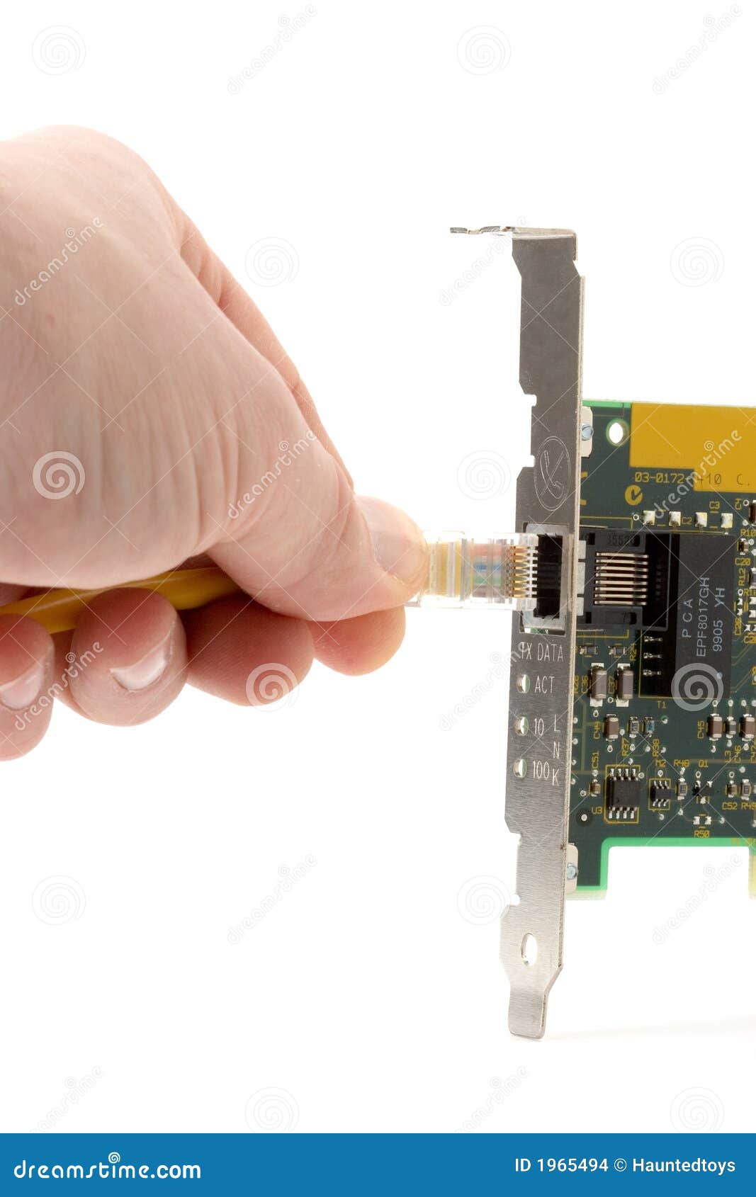 Network card stock photo. Image of connect, bits, 1965494
